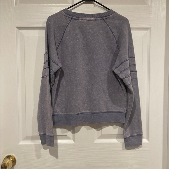 Victoria's Secret - PINK - Campus Crewneck Sweatshirt - Vintage Y2K - Bl… - Picture 3 of 3